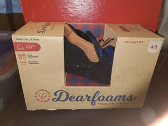 Kids loafers slippers dearfoams