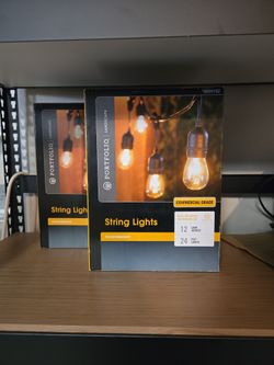 NIB: 48ft. Set of Outdoor String Lights