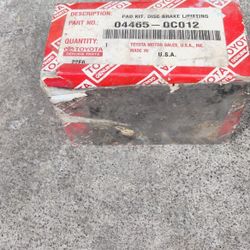 OEM Toyota Brake Pads