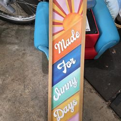 Sunshine Standing Frame Decor