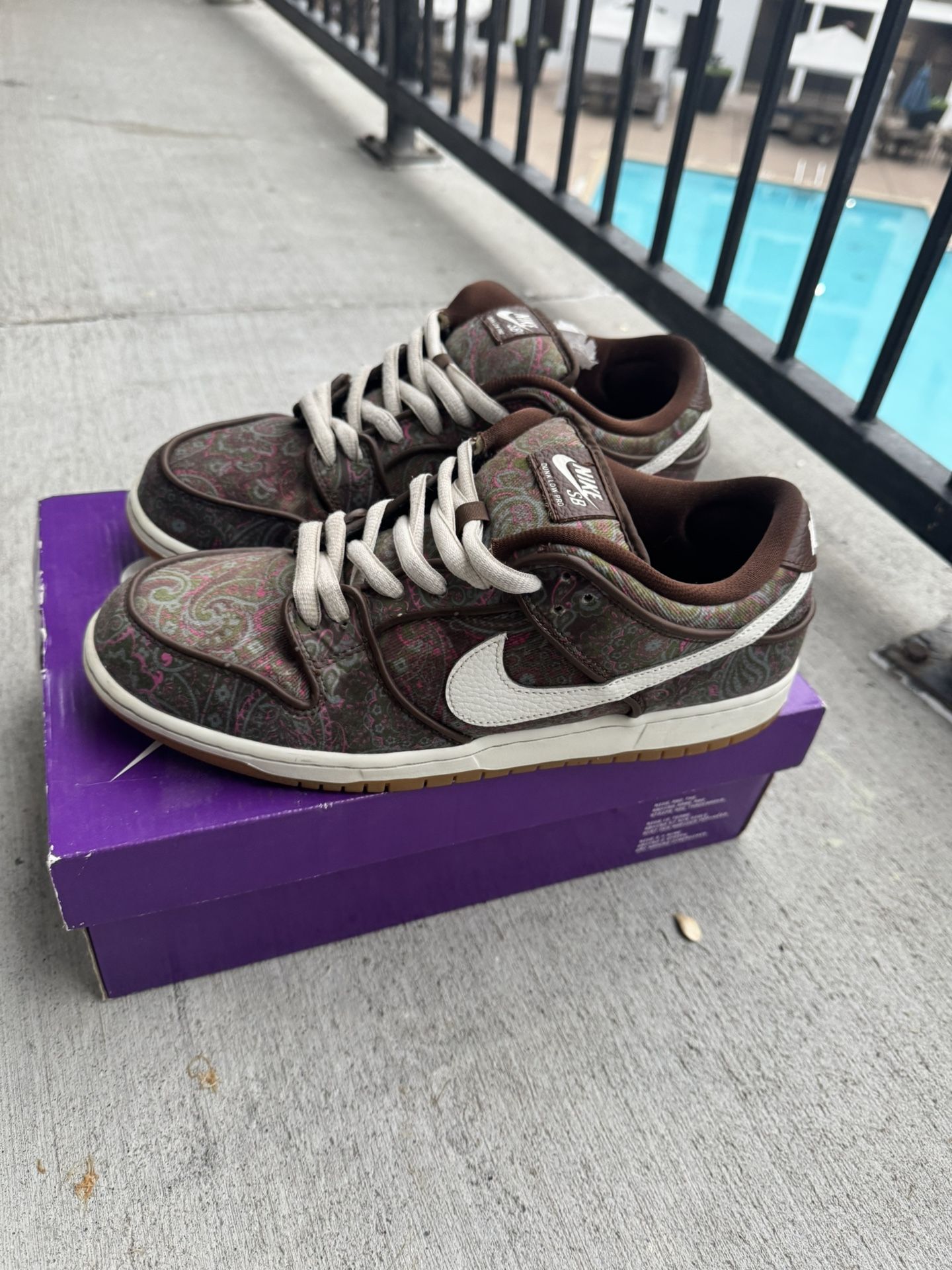 Nike Dunk SB Paisley