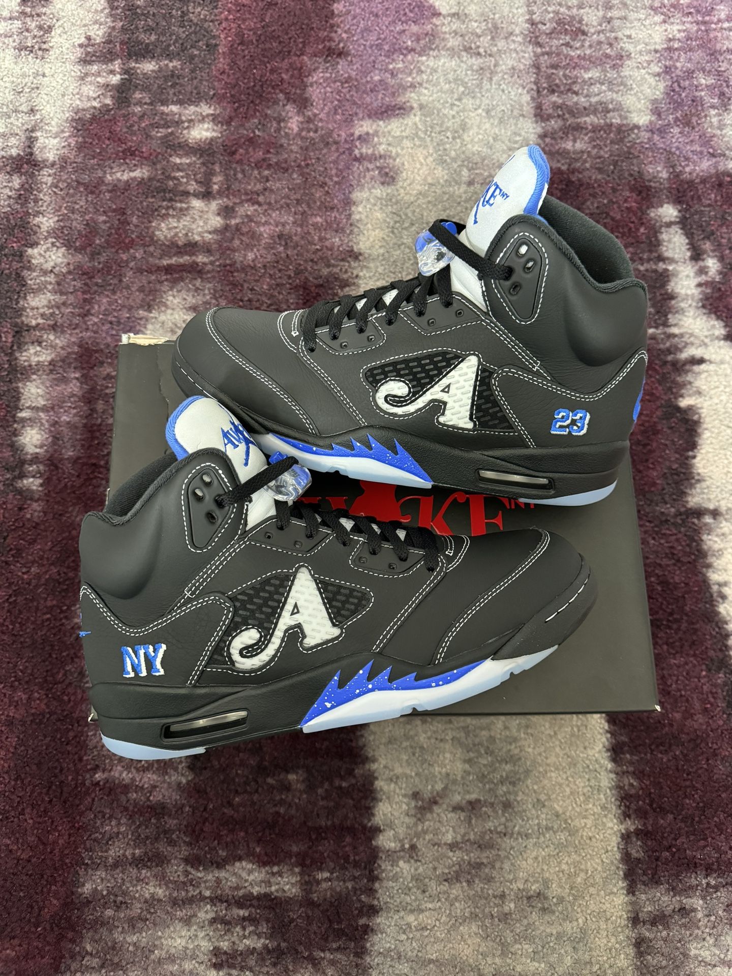 jordan 5 Awake NY Black 