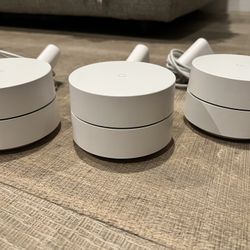 Google Wi-Fi Mesh Router (3 Units)