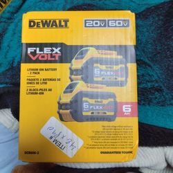 DeWalt Flex Volt Battery 2pk