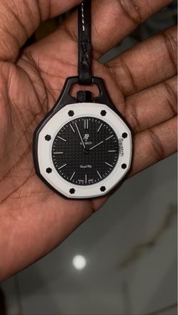 AP x Swatch Pocket Watch