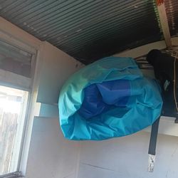 Alberca  De Lona    Nomas La Use Una Ves  Color Azul Creo Que Es 18 X18   O 20 X20  N
