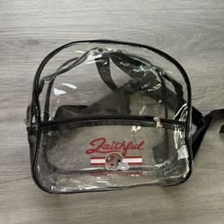 SEE THRU BACKPACK FOR FOOTBALL GAME
