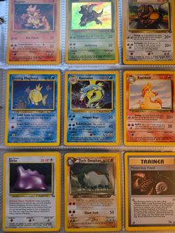 Vintage Pokemon Collection
