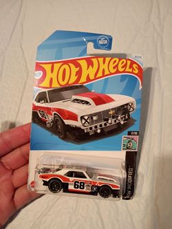 1968 Custom Chevy Camaro Hot Wheels Diecast model
