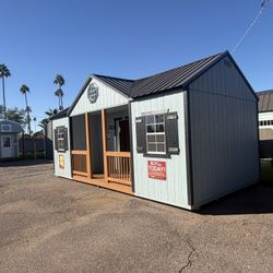 Center porch 12x24 - office - casita - cabin - pool house - studio
