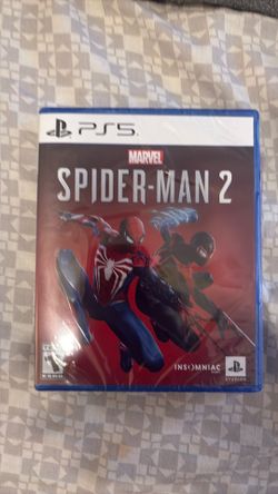 Spider Man 2 and GTA V for PS5 brand new unopened