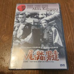 Akira Kurosawa They Who Step On Tiger's Tail DVD Drama Samurai Japanese Eng Subs