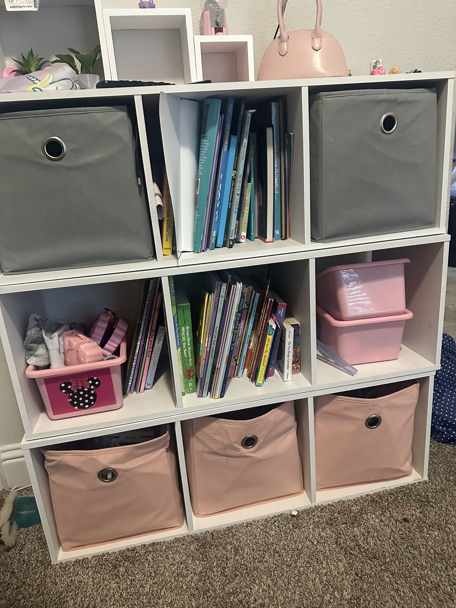 Book Shelves With Storage 
