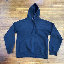 Fruit of the loom hoodie sweater pullover black men s small