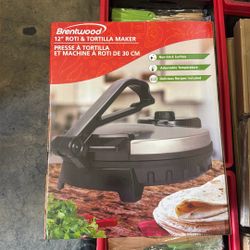 Electric Tortilla Maker