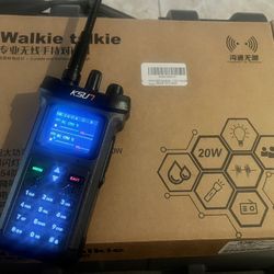 Rugged Radio & Riverside County Fire Programmed Ksun UV119D 20 Watt Radio