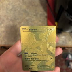 All Gold Zekrom 