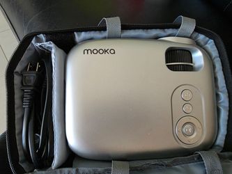 Mooka Portable Projector with Carry Case