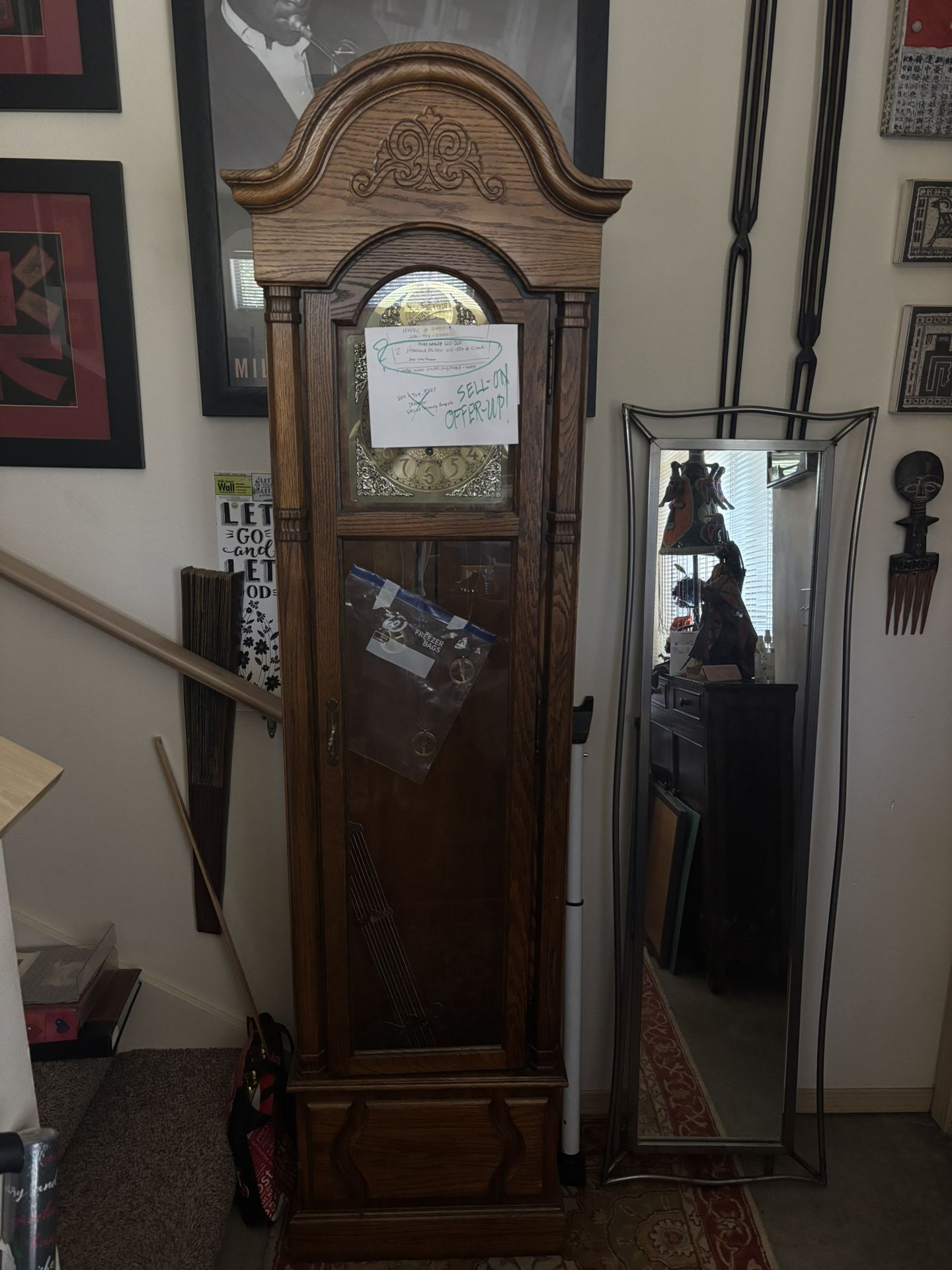 Antique Grandfather Clock ‘Glendale’ Model