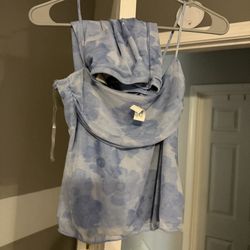 Top and Mini Skirt Set