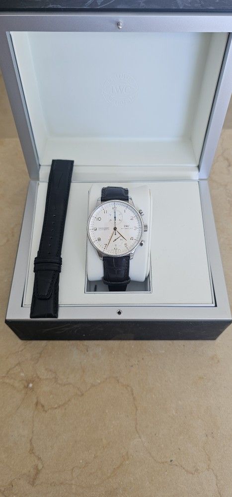 IWC 3714 + Brown & Black Band