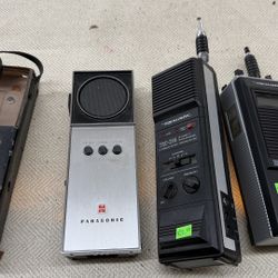 3 Vintage handheld CB radios (RadioShack brand “Realistic”) 