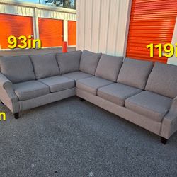 FREE DELIVERY Couch Sofa L Sectional 2 Piece