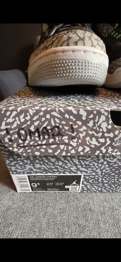 Jordan 3's 9.5 used/mint condition