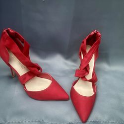 Red SuedeHeels