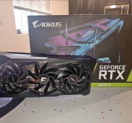 AORUS GeForce RTX 3070 Ti MASTER 8GB - Original Box