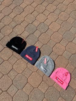 Supreme x New Era Beanies