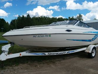 1999 19.5ft searay boat with cabin