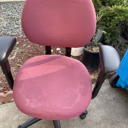 Princess Pink Office Chair 