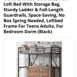 Brand New Full Size Loft Bed With Dresser