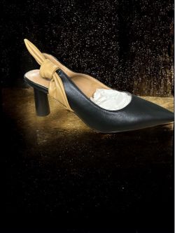 Silver Lace-Up Platform Heels Size 7.5