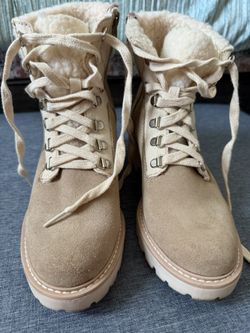 Tan Lace Up Boot