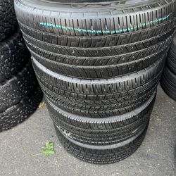 I Have 4 Tires 245-55-18 Goodyear Good Condition $210 All Four Mounted And Balanced 