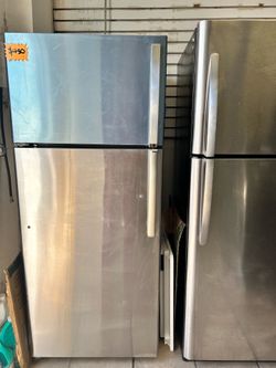GE stainless steel refrigerator (delivery+install available) Height 66 x Width 28