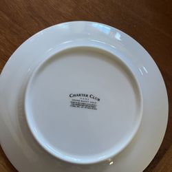 Gold Rim Plated Plates
