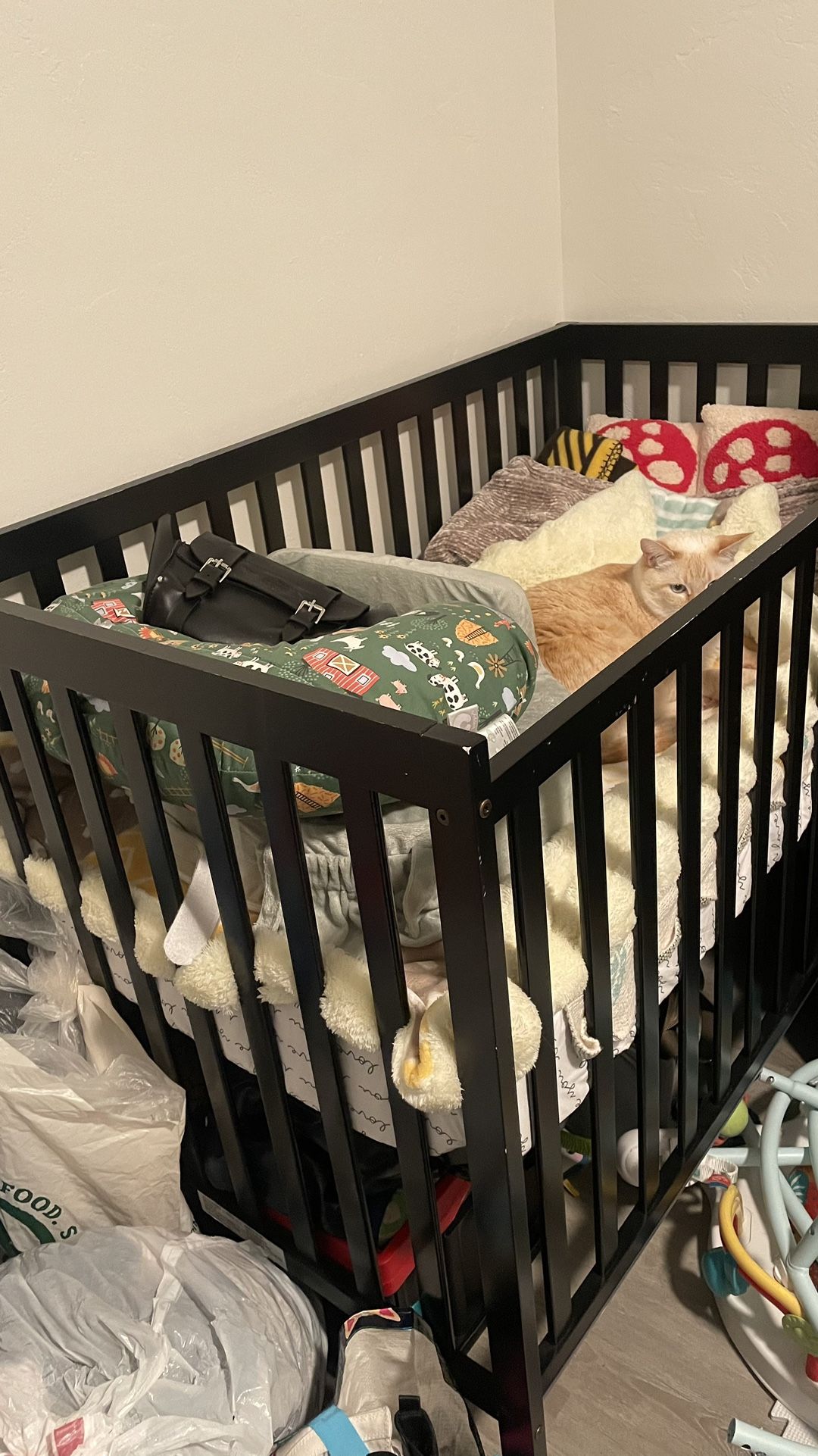 Baby Crip - like New With Mattress