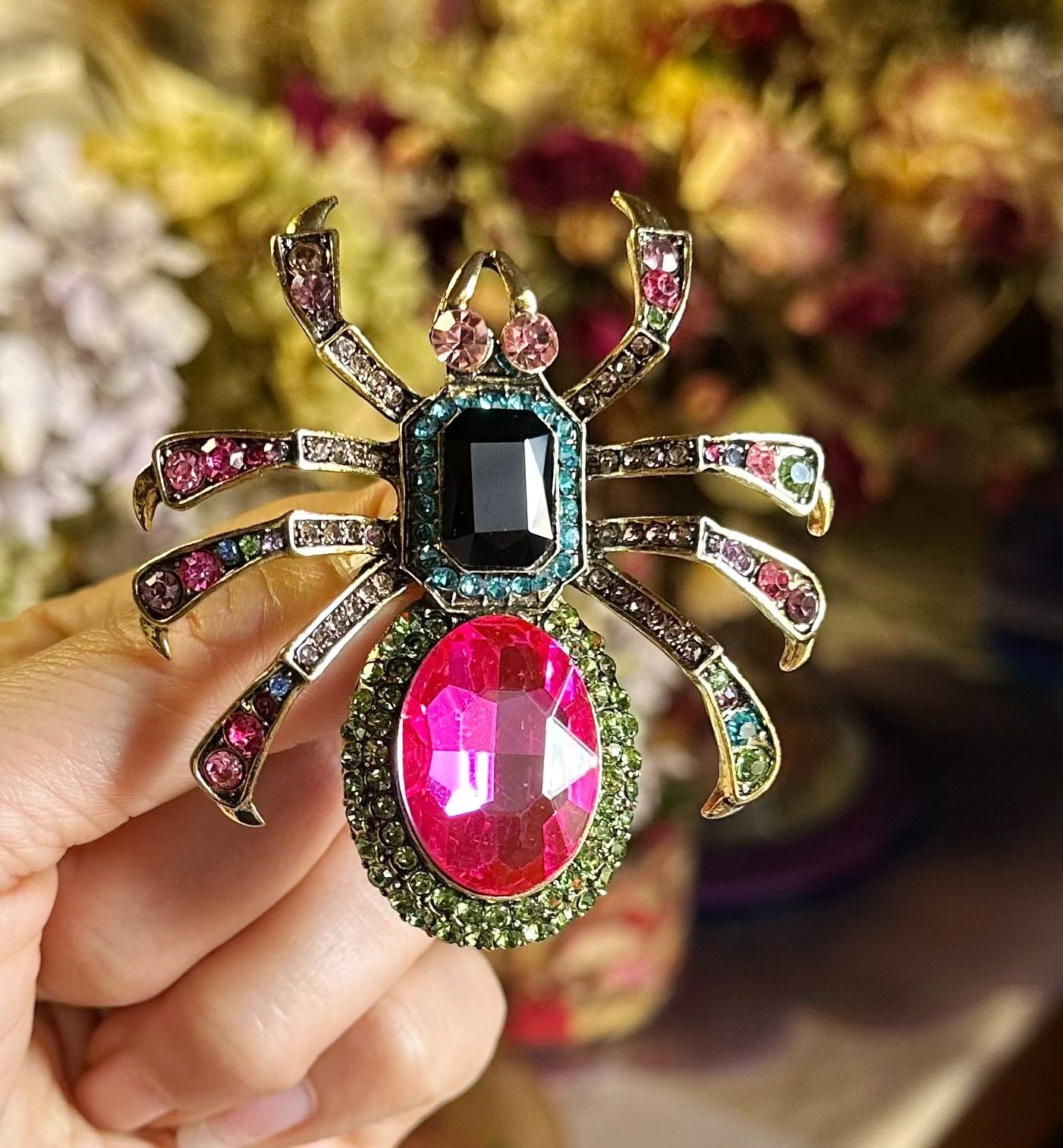 New Spider Brooch