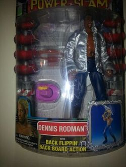 Dennis rodman wcw wrestling figure $40 obo
