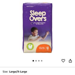 Sleep Over Diapers L/XL