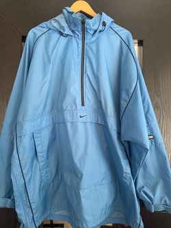 XXL Nike Baby Blue Anorak Pullover