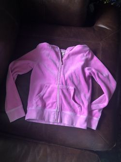 Juicy Couture velour jacket girls size M 6/7