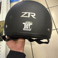 Z1R Rubatone Black Nomad Half Helmet 