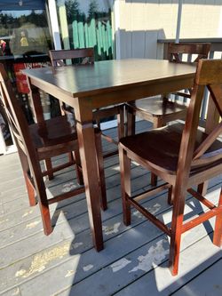 Brown Wooden Table