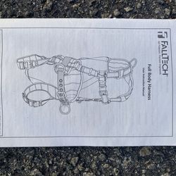 Large Full body harness brand new never used!