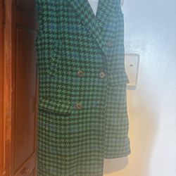 Future collective dress suit coat plaid Trench vest oversized top blouse shirt