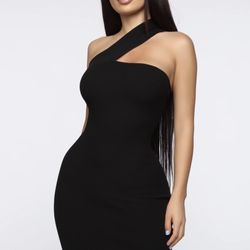 Seduce Me Mini Dress - Black